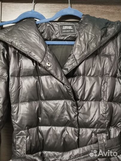 Пуховик снежная королева 44