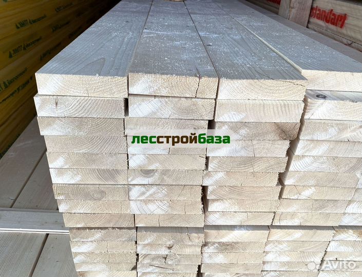 Доска сухая строганная