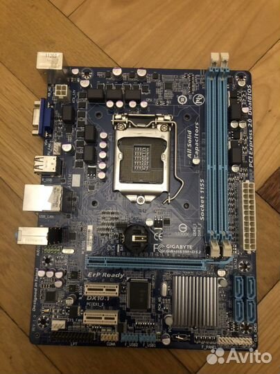 Материнская плата gigabyte h61m ds2