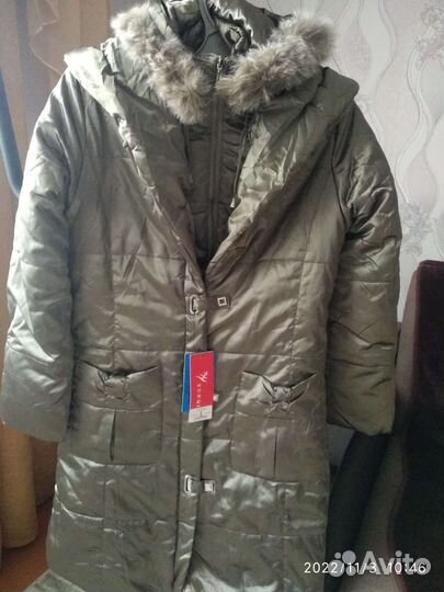 Пальто женское новое,наполнитель синтепон