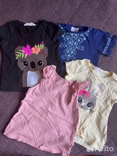 Вещи пакетом на девочку 104-110