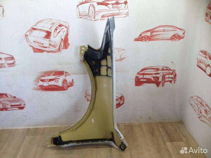 Крыло переднее правое Volkswagen Touareg 2002-2006