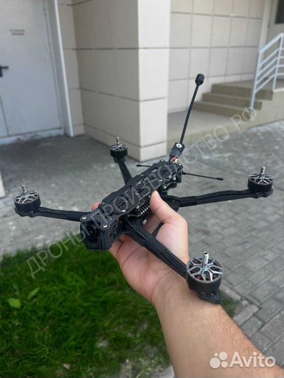 Дpoн FPV рiranha 7 и 10 ''