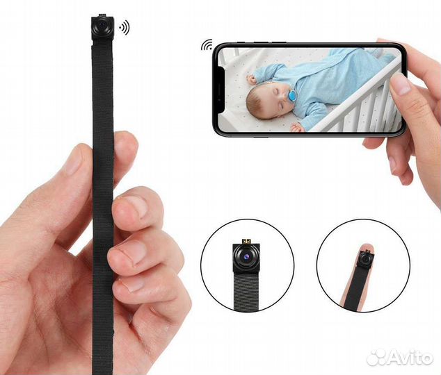 Миникамера с просмотром видео на смартфоне