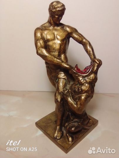 Статуэтка Самсон, винтаж, СССР