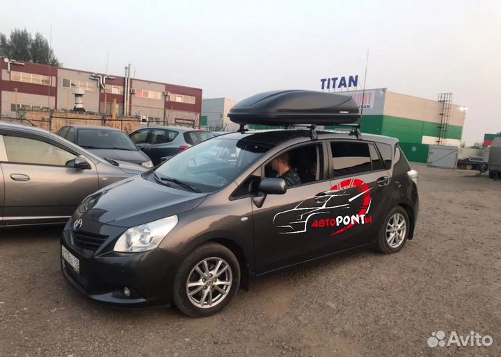 Багажник на крышу Toyota Verso аэро поперечины