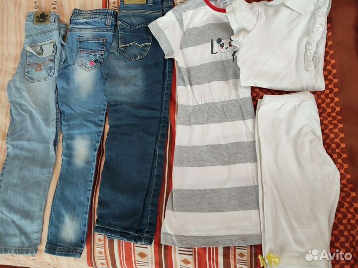 Детская одежда для девочек пакетом110 р