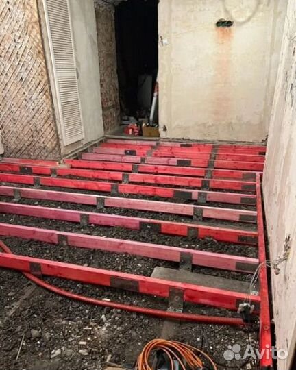 Замена, ремонт, утепление полов