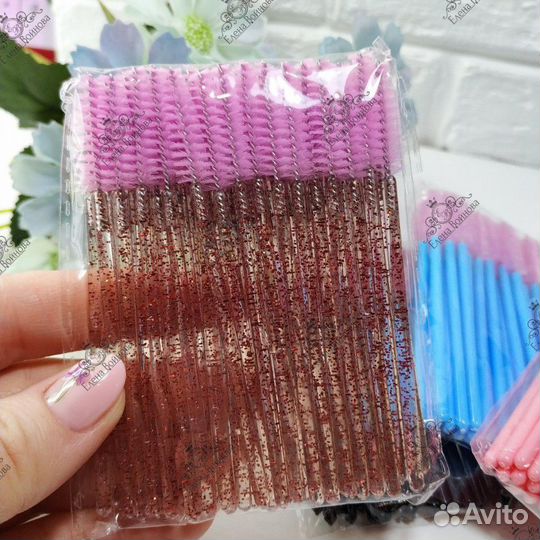 Одноразовые щёточки для ресниц