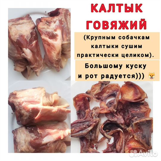 Сушёные лакомства Хрящи,почки,калтыки в Ступино