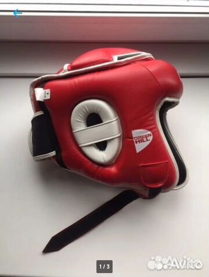 Шлем для боевого самбо Green Hill