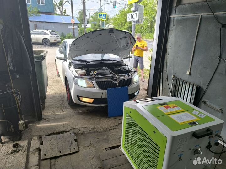 Устраню жор масла за час водородом