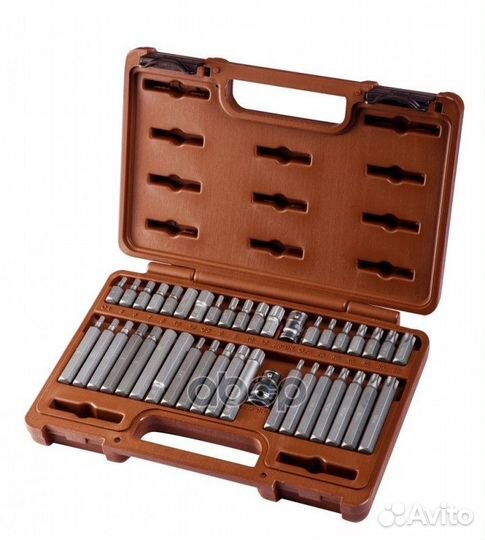 Набор вставок-бит 30, 75 мм, torx Т20-Т55, spli