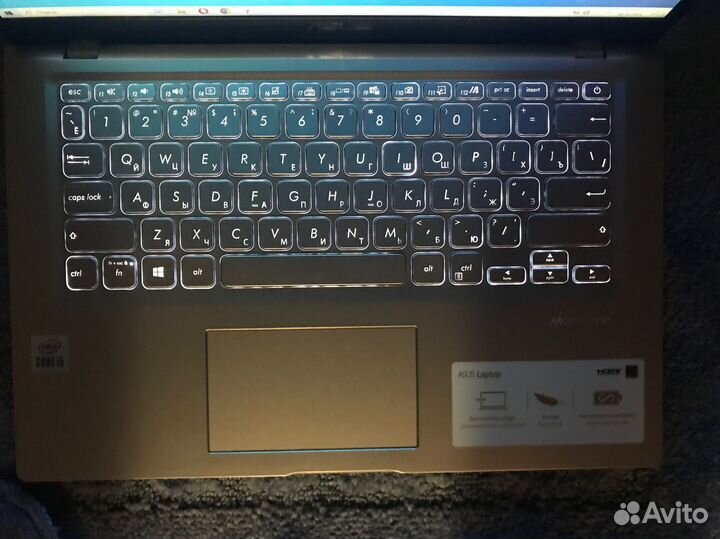 Ноутбук asus i5 10 поколение