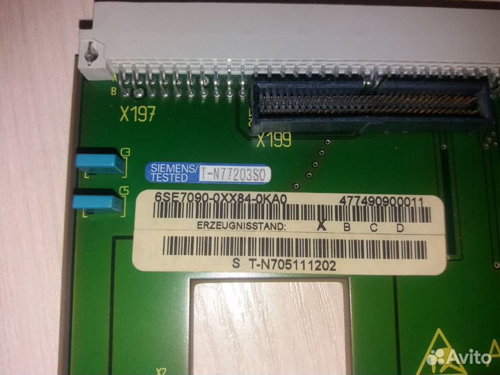 Плата CAN интерфейса siemens 6SE7090-0XX84-0FG0