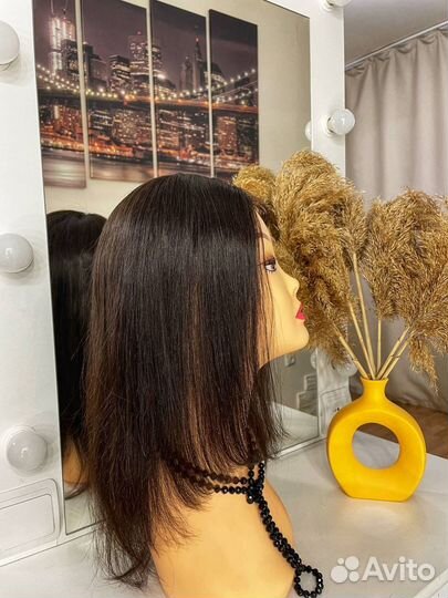 Накладка из натуральных волос