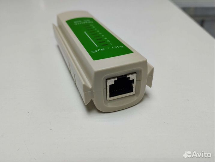 Тестер Сетевой LAN RJ45/12 Exegate Новый