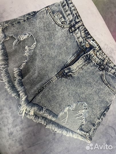 Шорты джинсовые