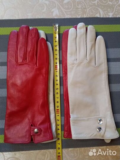 Перчатки кожа Новые
