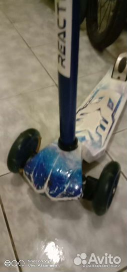 Самокат детский трехколесный бу