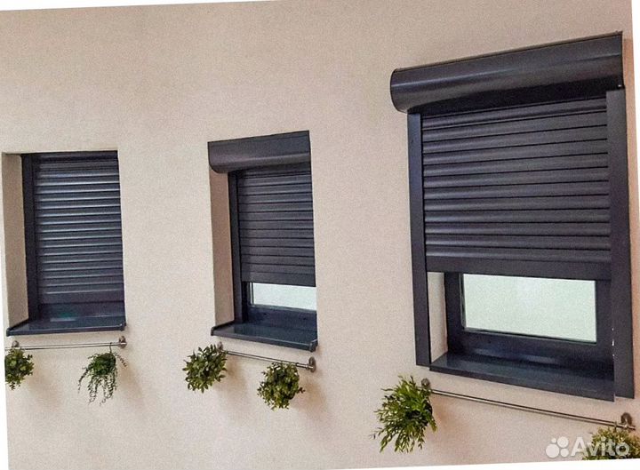 Рольставни, роллеты на окна