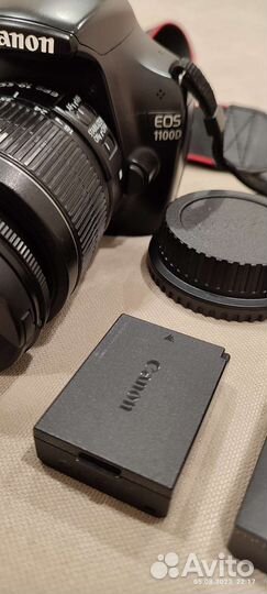 Зеркальный фотоаппарат canon eos 1100d
