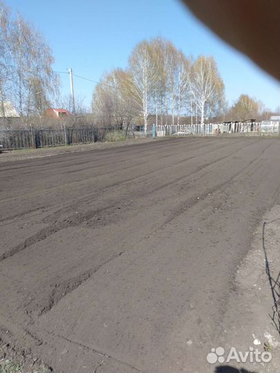 Вспашка огородов минитрактором