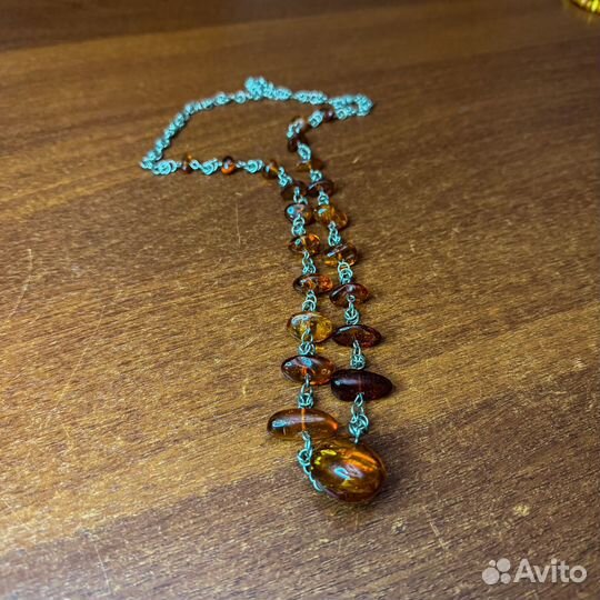 Бусы из янтаря