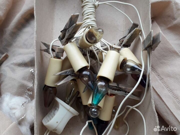 Ретро гирлянда ссср,фонарики