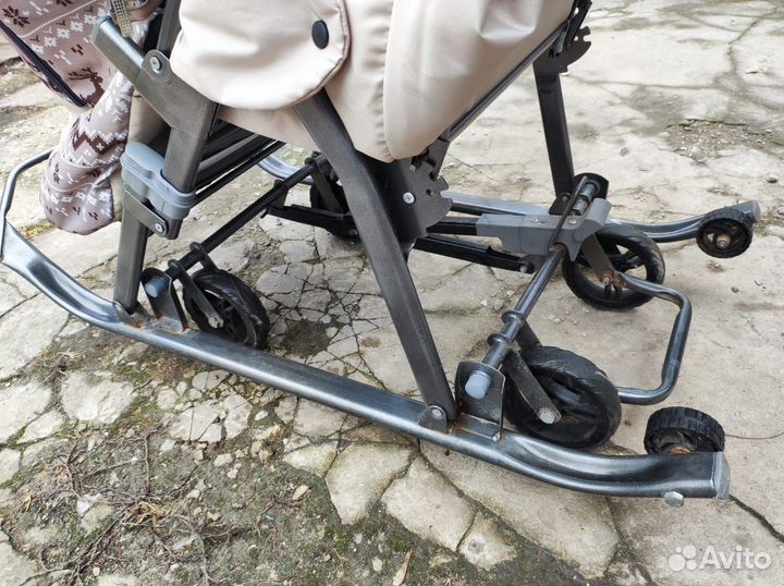 Детские санки коляска Galaxy