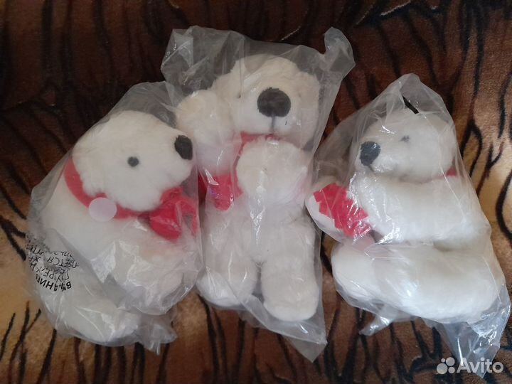 Мишки Кока-кола (набор из 3х штук)