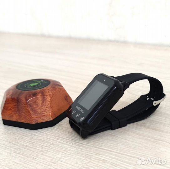 Кнопка вызова официанта Бургер с часами Элит