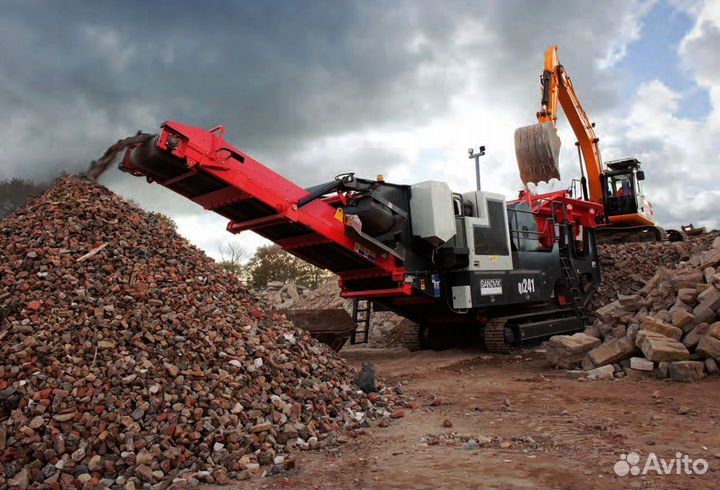 Вторичный щебень