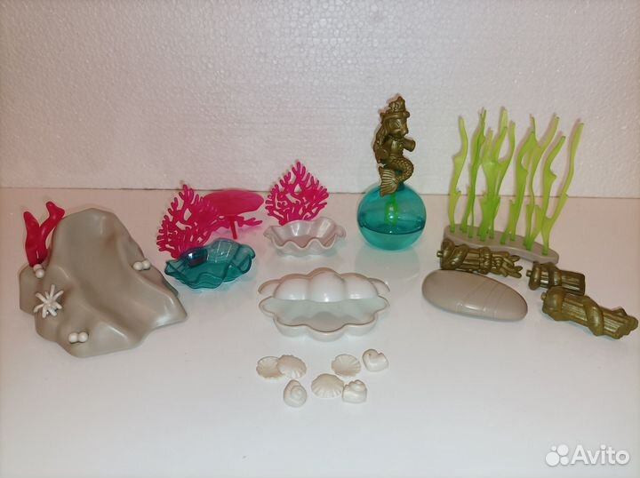 Сундучок Филли русалки и карета с морским коньком