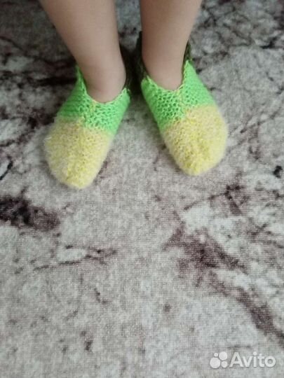Носки-тапочки детские