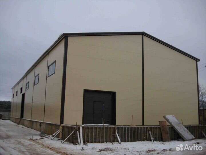 Промышленные навесы, цеха, склады