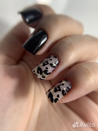 Маникюр с покрытием гель лак