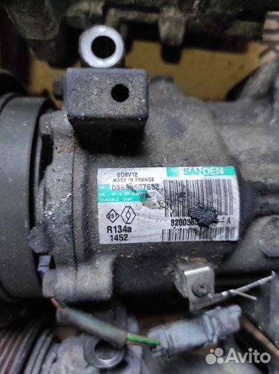 Компрессор кондиционера на Renault