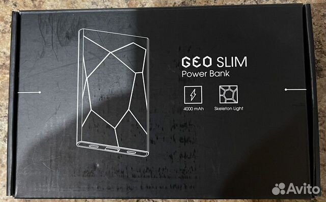 Power Bank Geo Slim