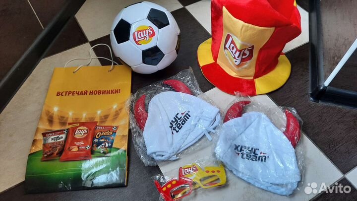 Набор футбольного болельщика Лейс Lay's
