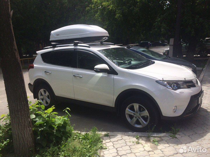 Автобокс багажник на крышу Toyota Rav 4