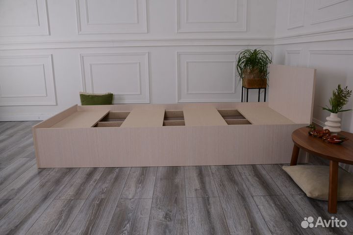 Кровать односпальная с матрасом 80х200 Милена