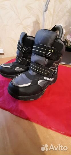 Сапожки детские зимние на мальчика