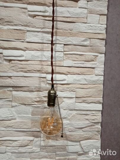 Светильник подвесной лофт винтаж