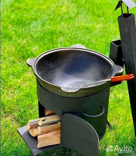 Чугунные Казаны от 3,5 до 22 л - Печи - В наличии