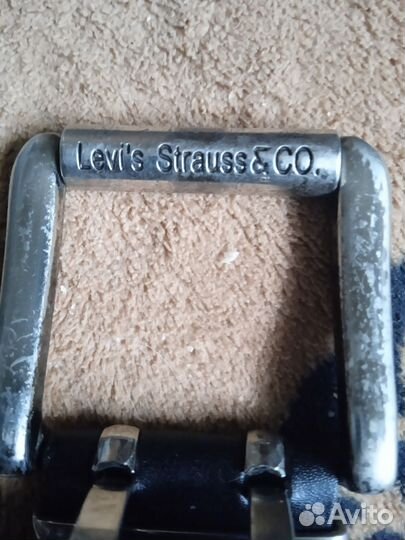 Ремень Levi's кожаный