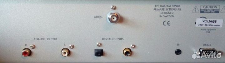 Тюнер Primare T23 (Made in Sweden) black