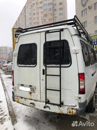 Лестница на автомобиль Газель и Соболь