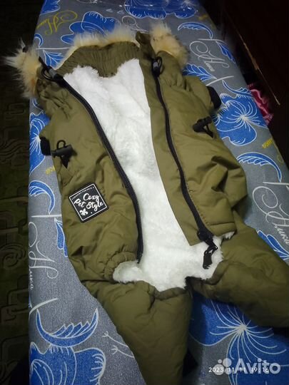 Комбинезон зимний для собаки