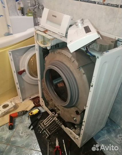 Ремонт, обслуживание стиралок и посудомоек на дому